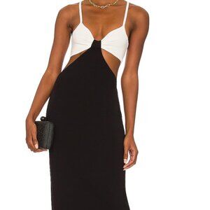 Melinda Dress Solid & Striped